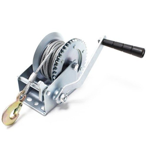 Paranco Manuale Da 8 Metri Con Gancio Da Traino Carico Max 270kg Cod. 39012001l